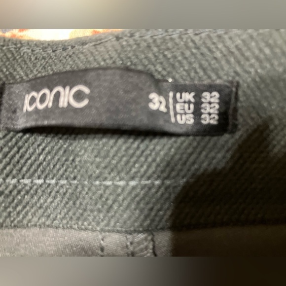 ICONIC London Charcoal Slim Jeans - Picture 3 of 7